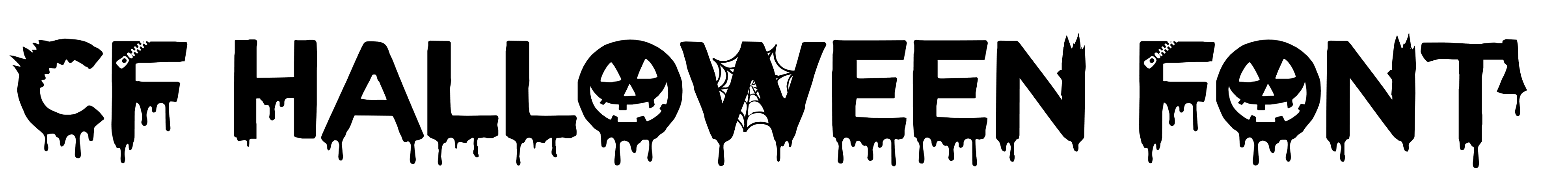 CF Halloween font download