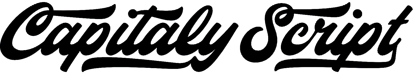 Capitaly Script font free download