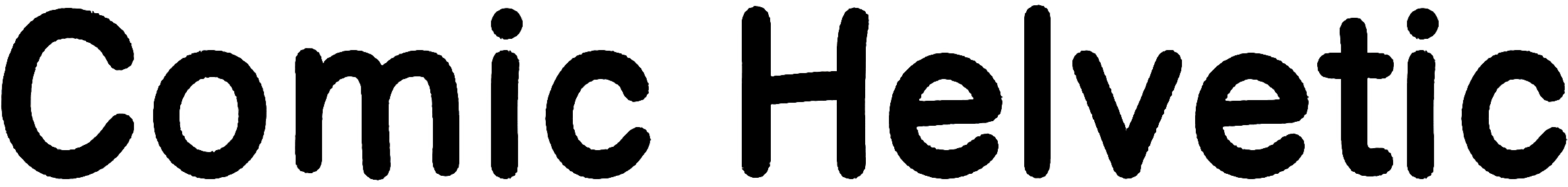 Comic Helvetic font free download