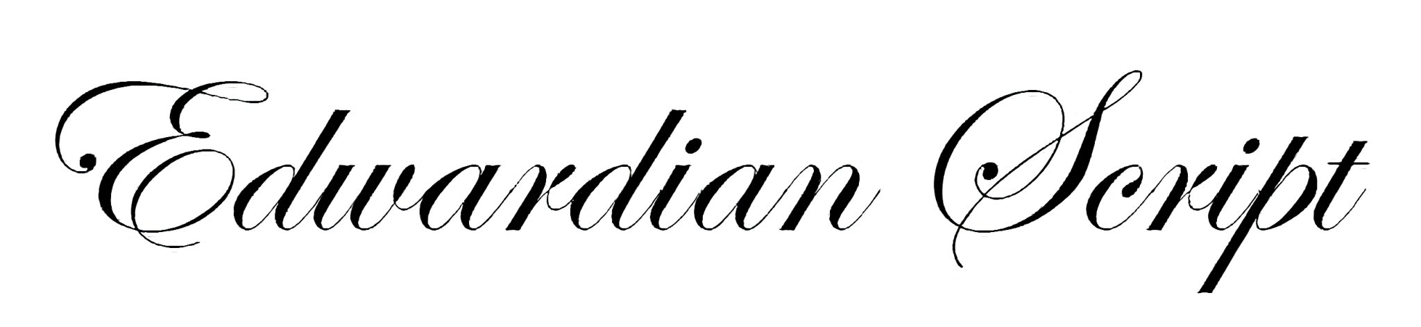 Edwardian Script Font | DafontStyle