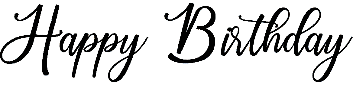 Happy Birthday Font free Download
