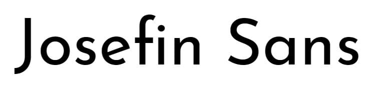 Josefin Sans Font Download, Josephine sans