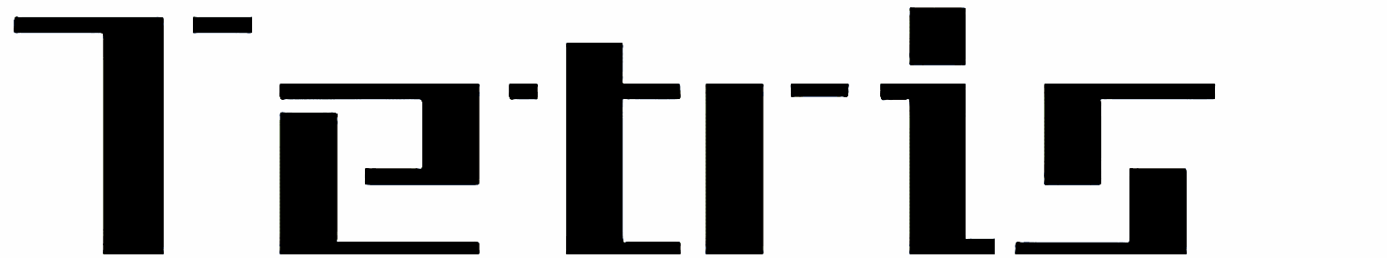Tetris font free download