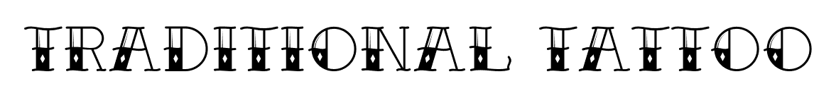 Traditional Tattoo Font Download