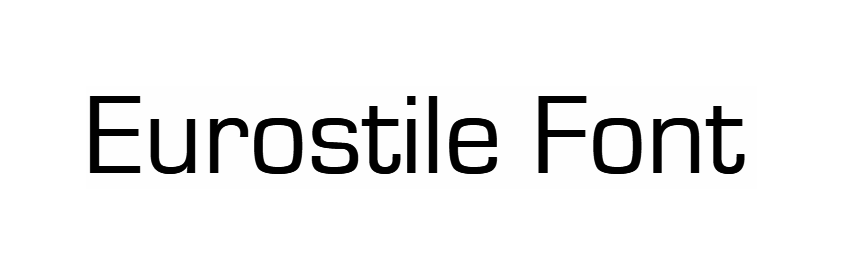 Eurostile Font Download