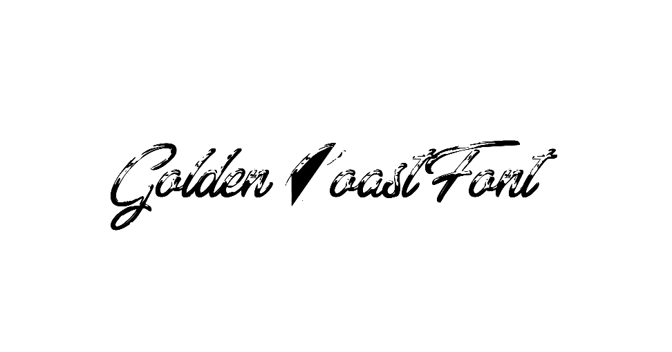 Golden Coast Font download