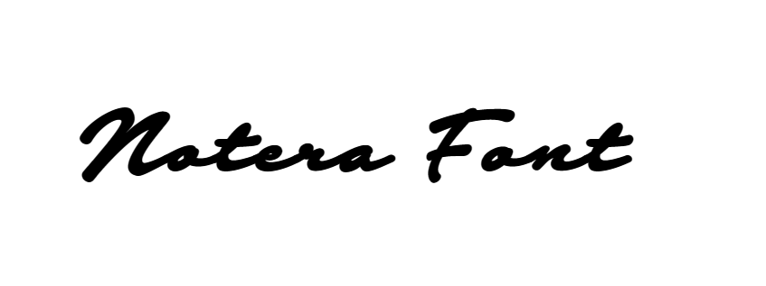 Notera Notera Font | DafontStyle