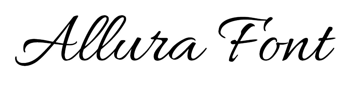 Allura Font | DafontStyle
