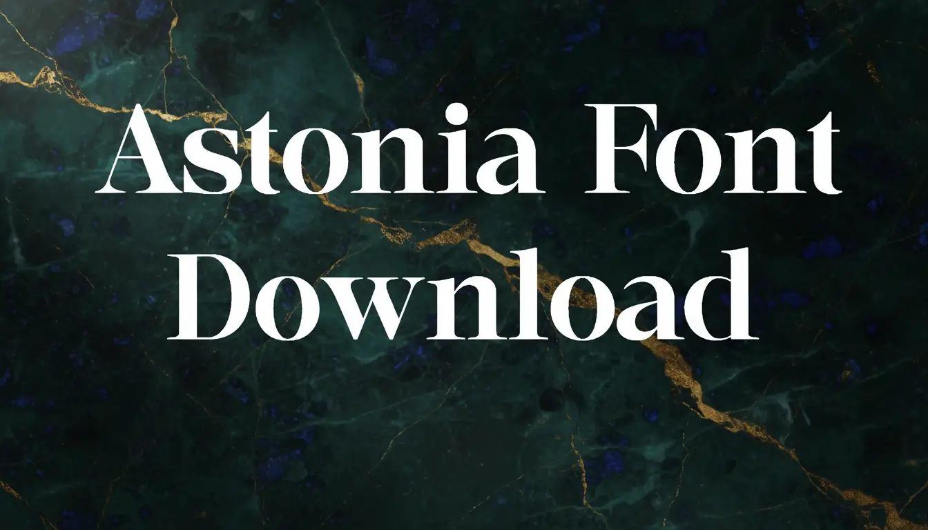 Astonia Font Download