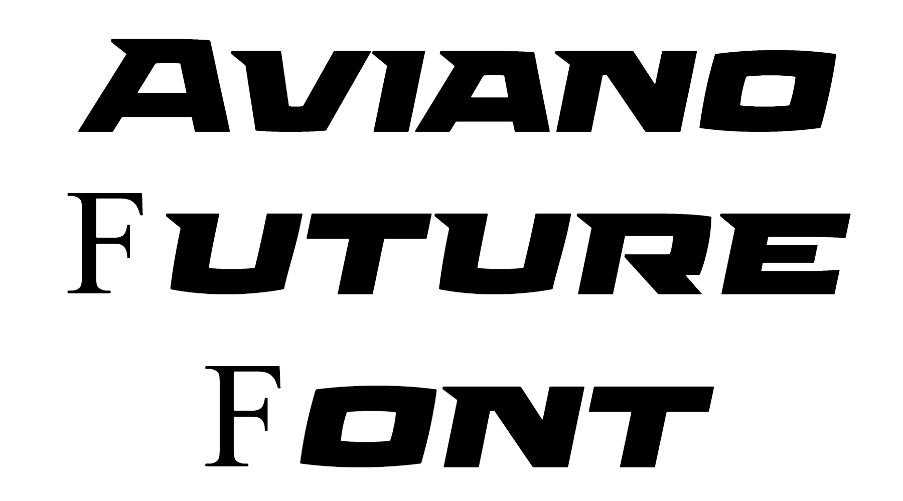 Aviano Future Font Download