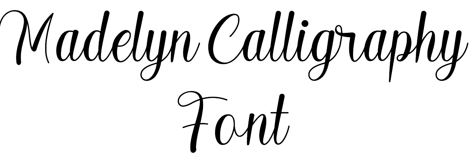 Madelyn Design Madelyn Calligraphy Font | DafontStyle
