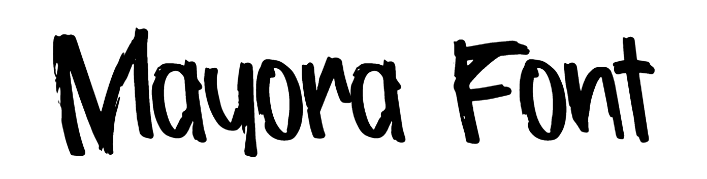 Mayora Font Download, #Mayora brush