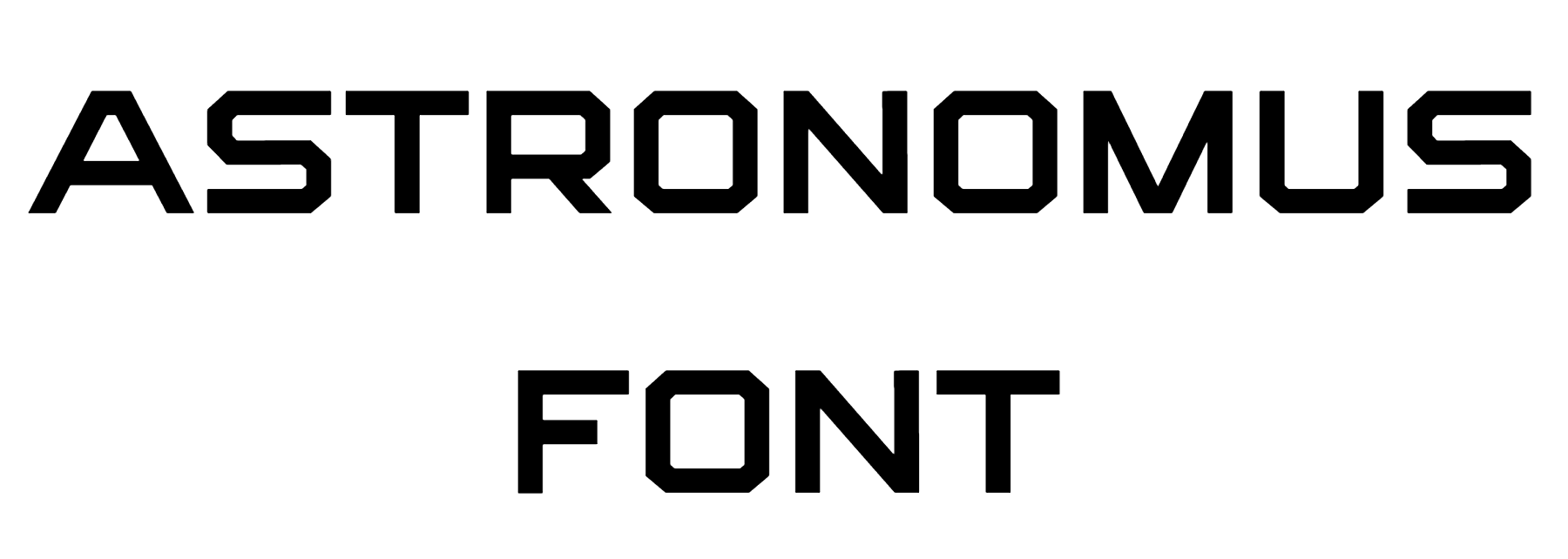 Astronomus Font Download