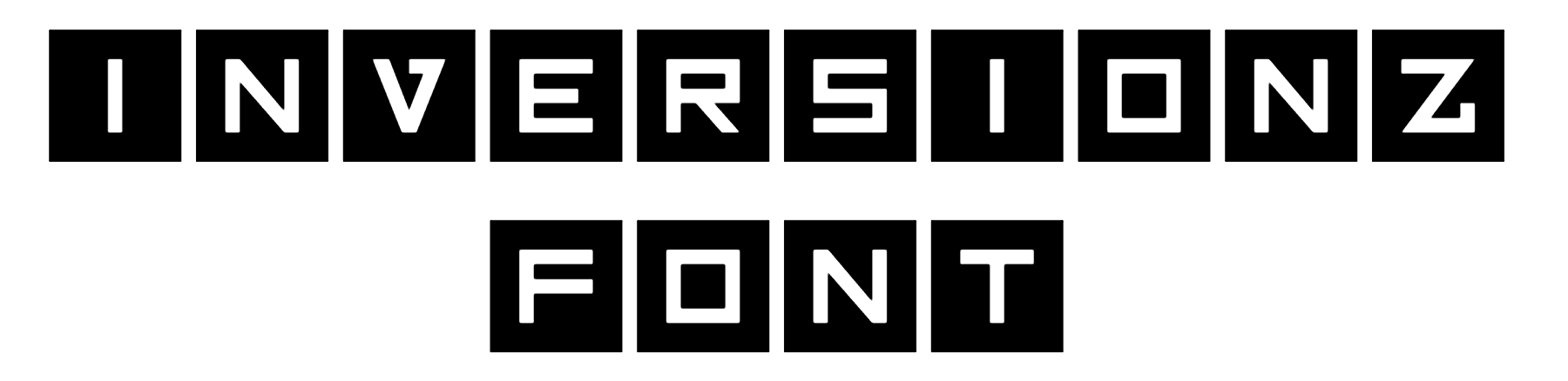 Inversionz Font Download