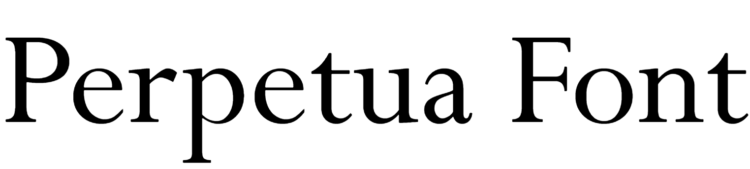 Perpetua Font Download