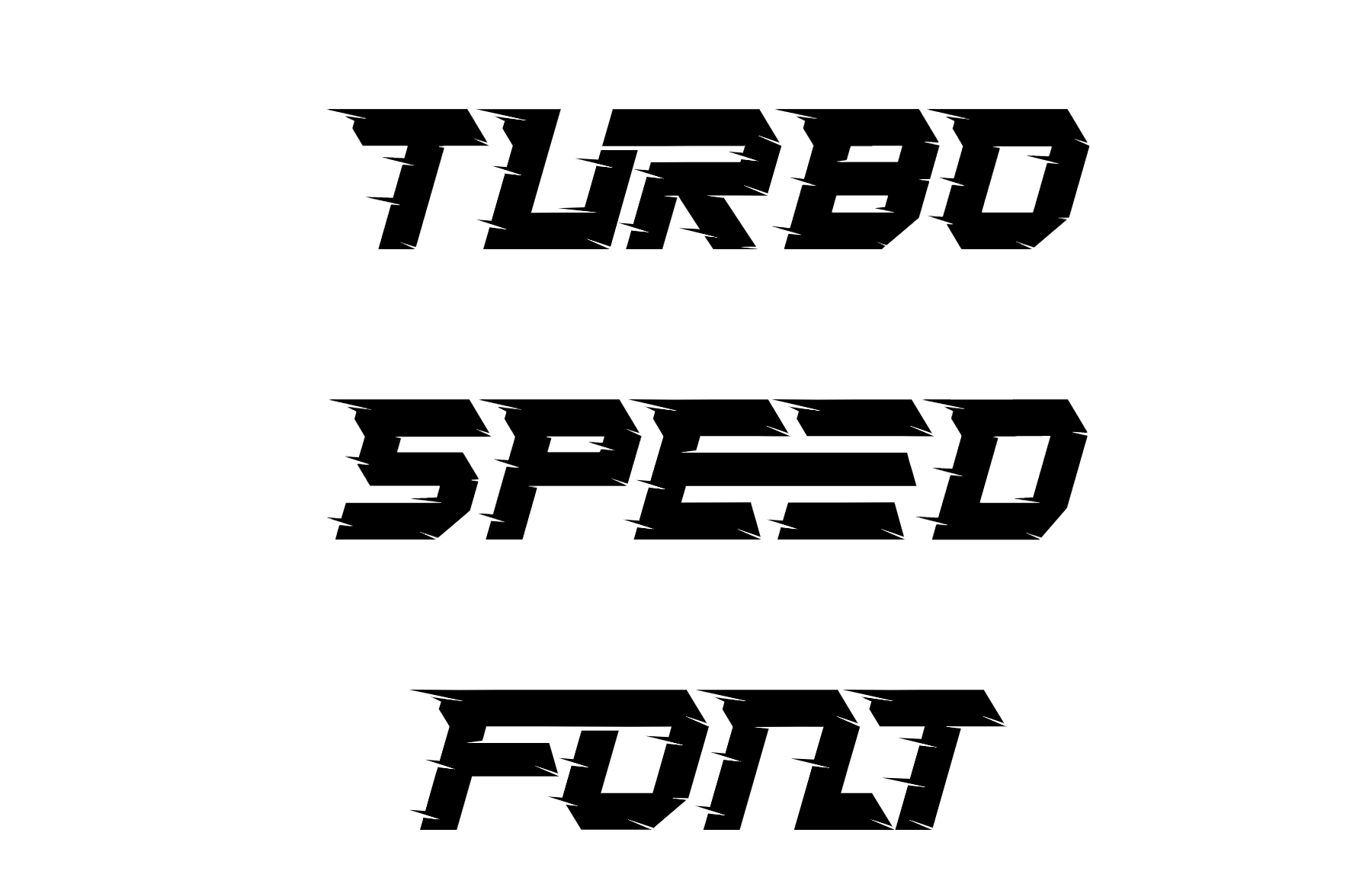Dafont Speed Racing Turbo Speed Font | DafontStyle