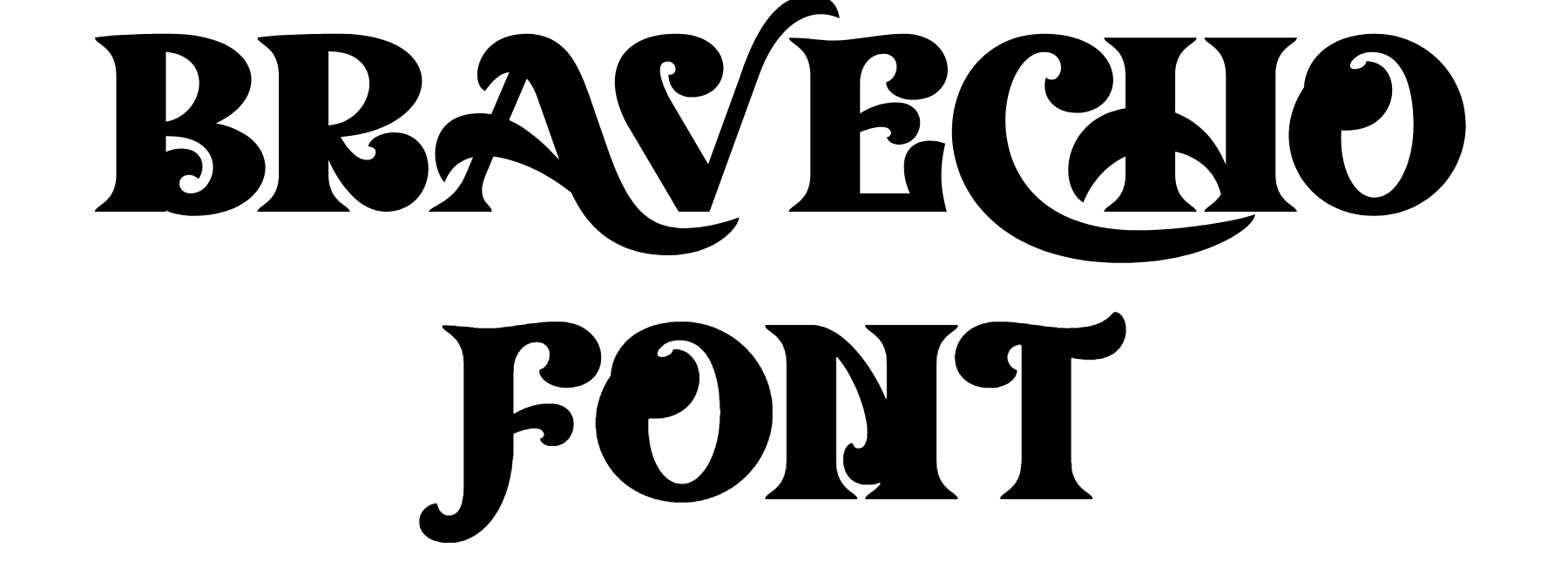 Bravecho Font Download