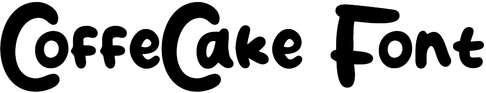 CoffeCake Font Download, Coffe Cake