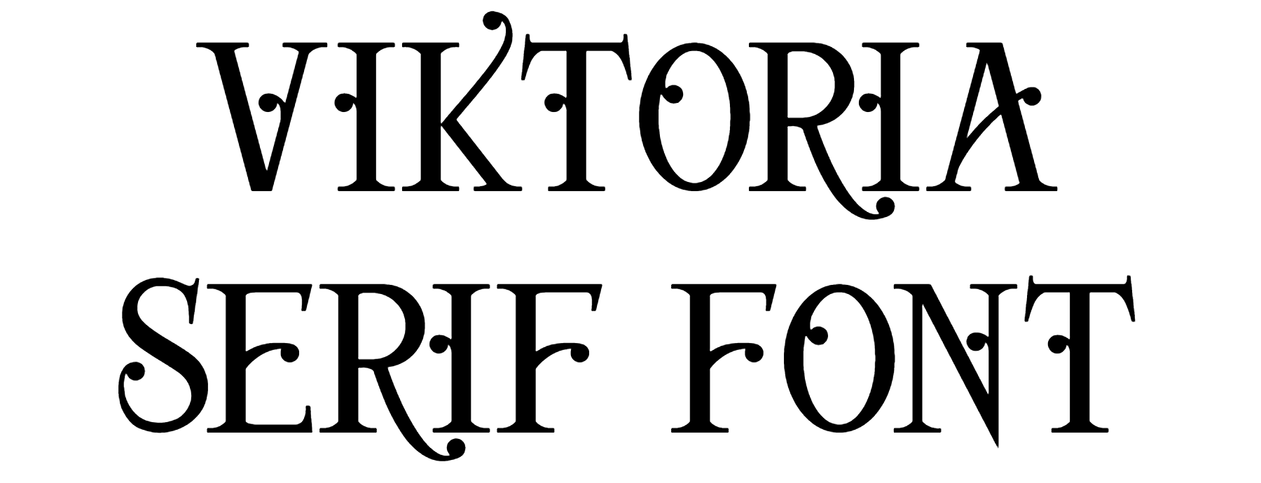 Viktoria Serif Font Download