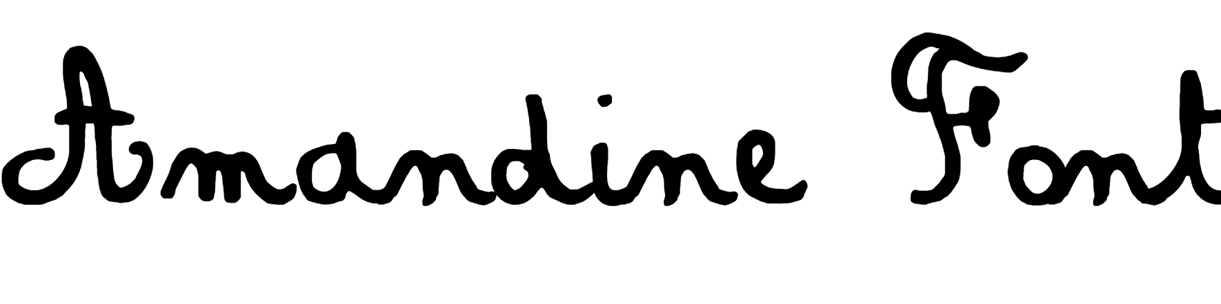 Amandine Font free Download