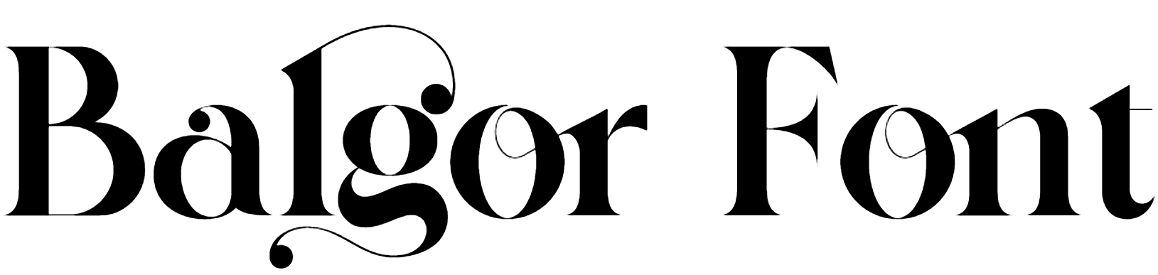 Balgor Font Download