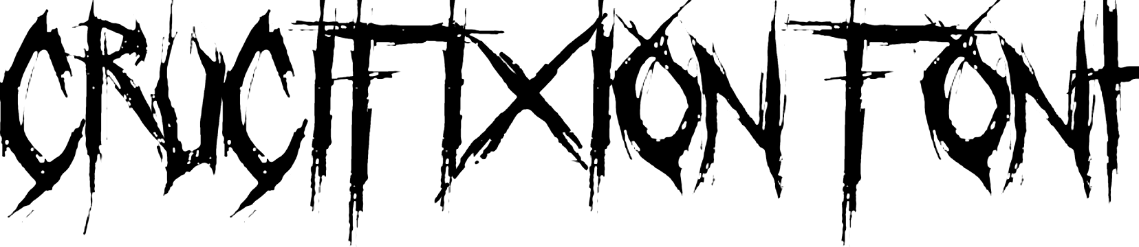 Crucifixion Font Download