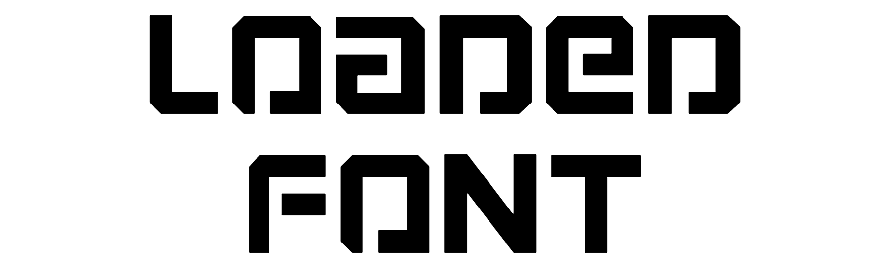 Loaded Font Download