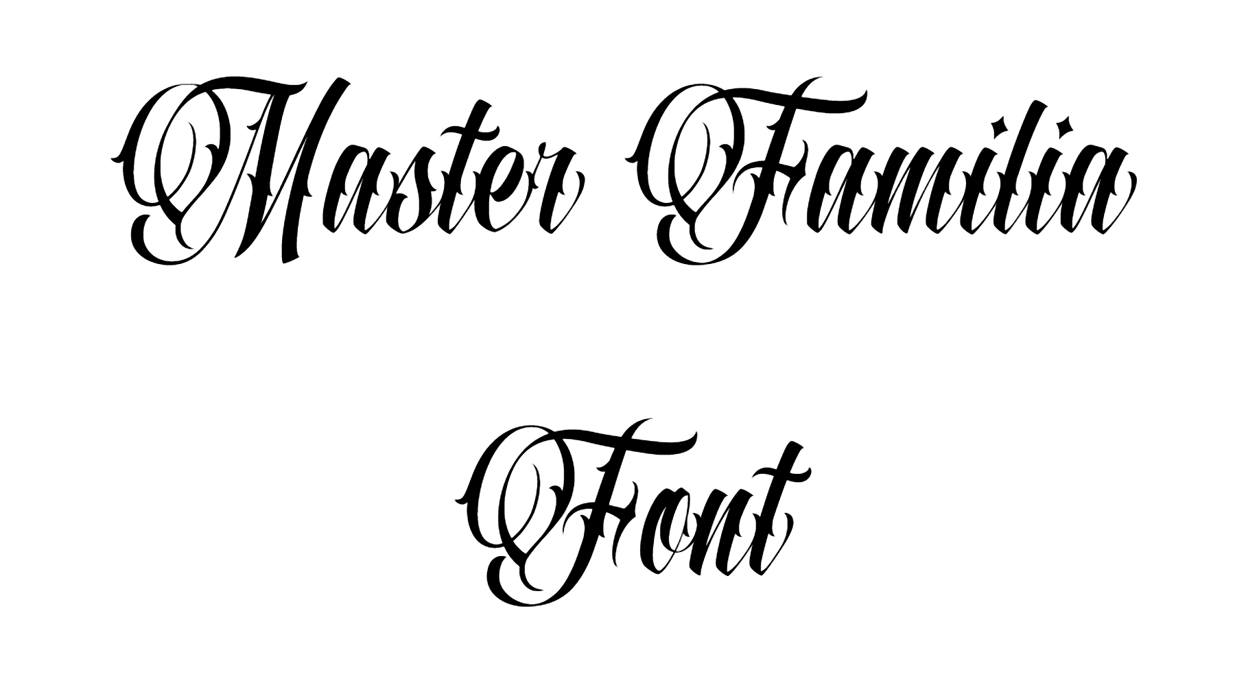 Master File Font Master Familia Font | DafontStyle