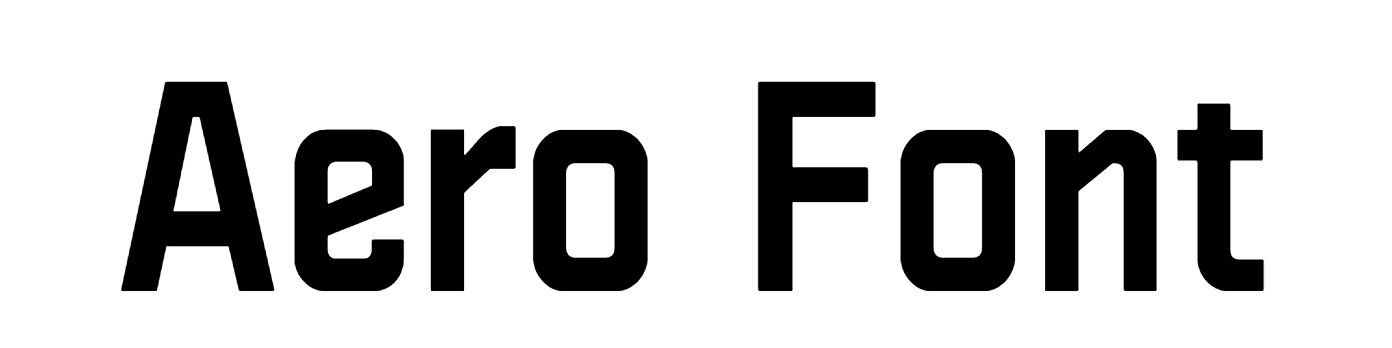 Aero Tech Font Download