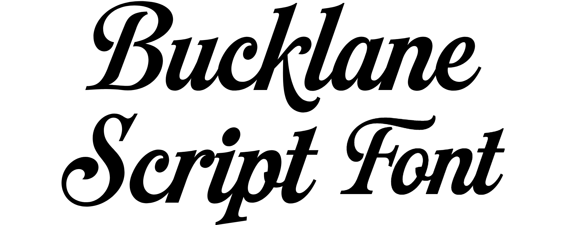 Bucklane Script Font | DafontStyle