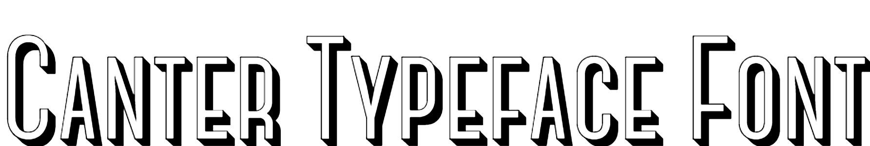 Canter Typeface Font Download