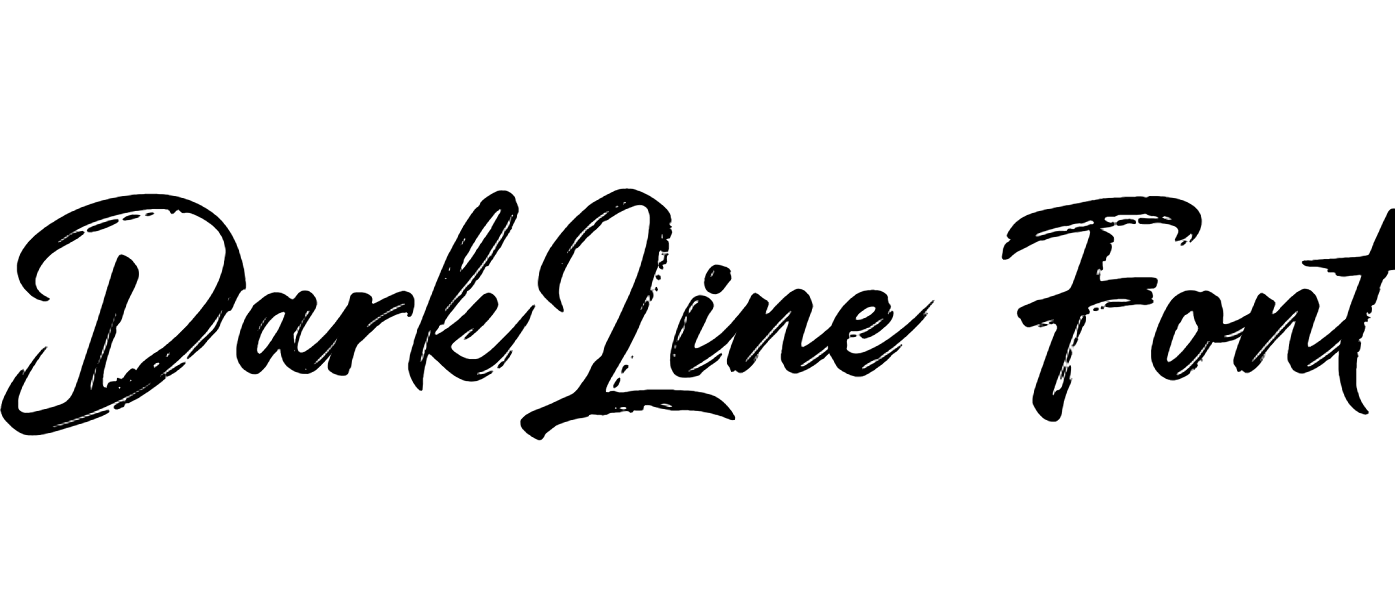 DarkLine Font free Download
