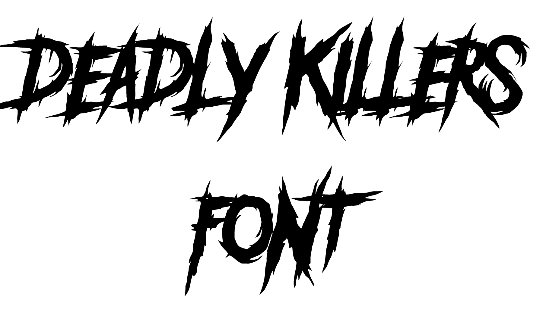 Deadly Killers Font Download