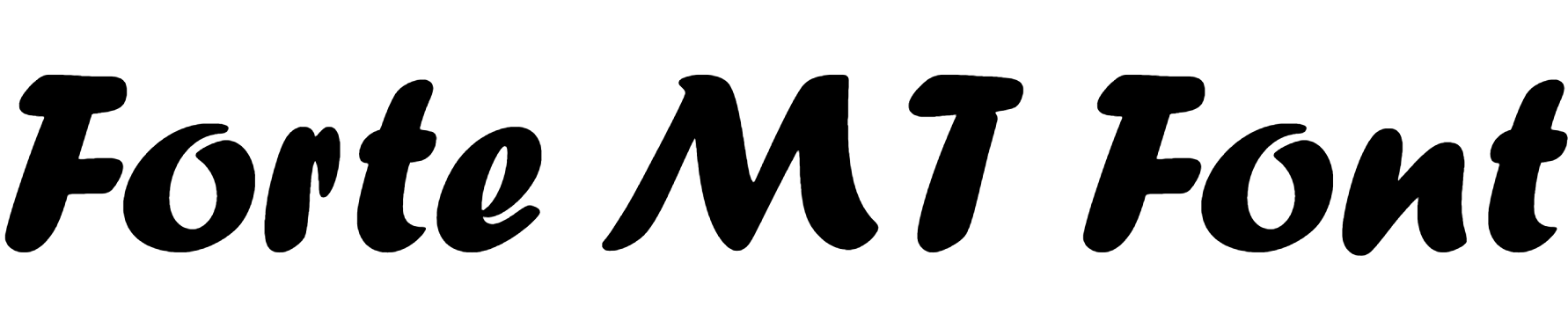 Forte MT Font Download