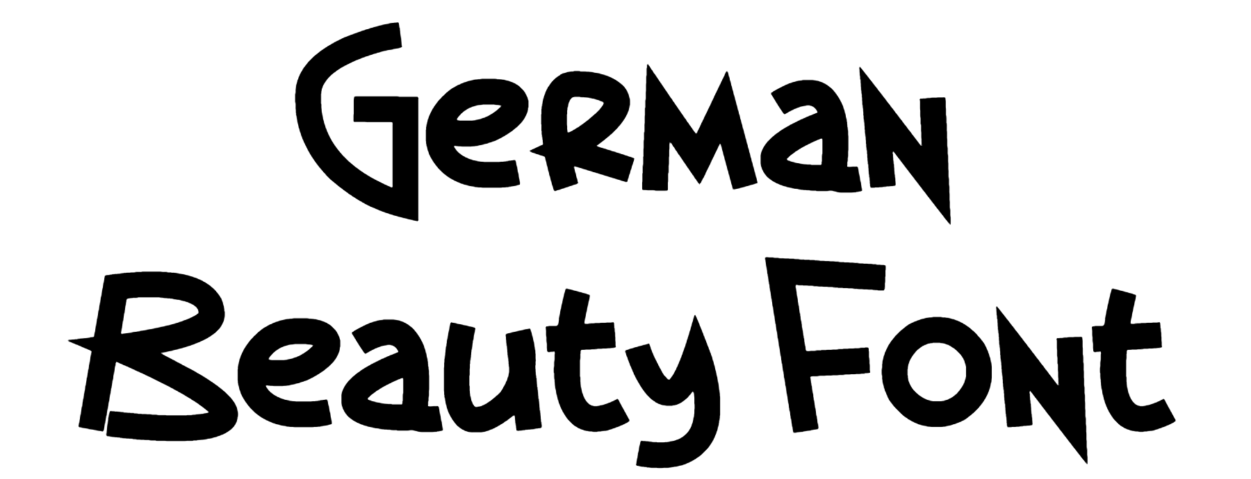 German Beauty Font Download