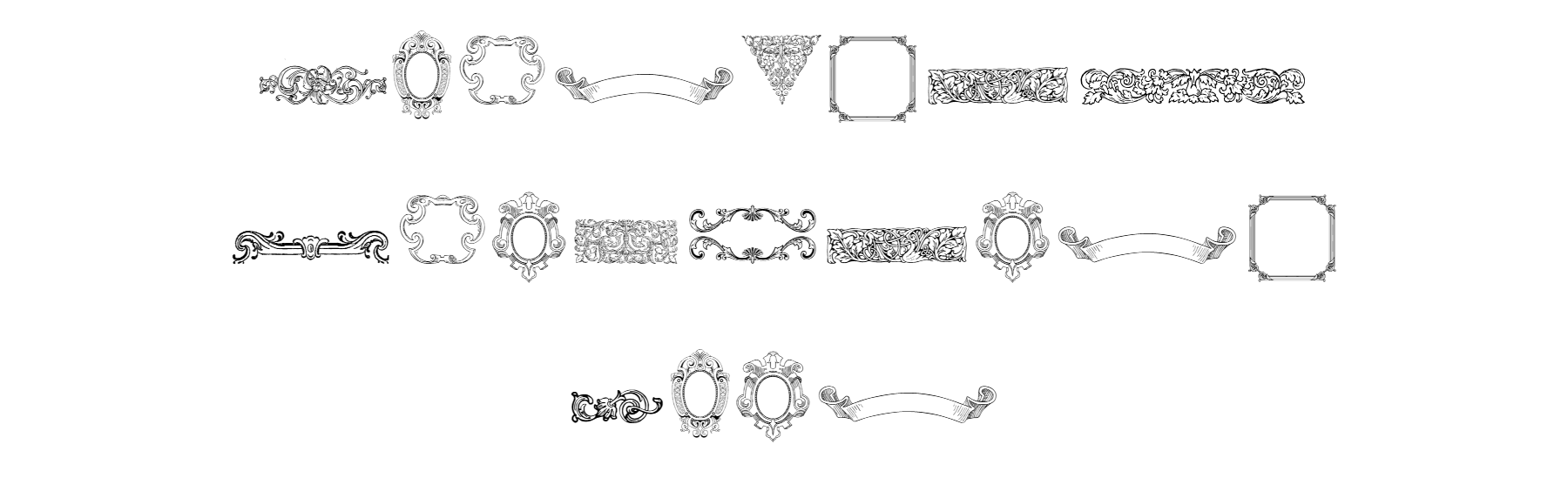Mortised Ornaments Font Download