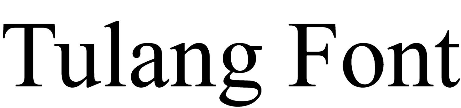 Tulang Font Download