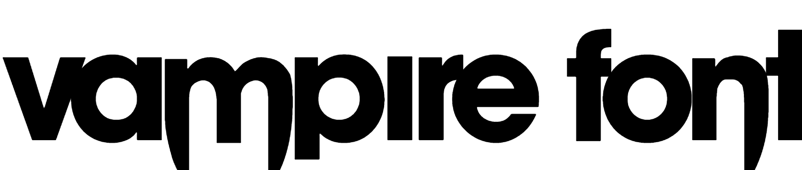 Vampire Font Download