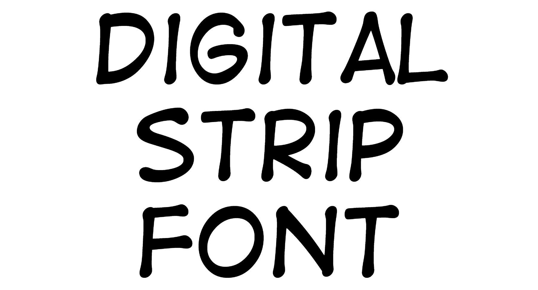 Digital Strip Font Download