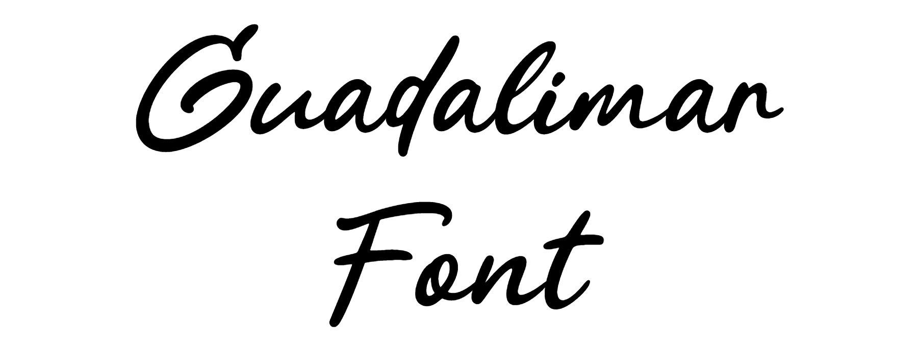 Guadalimar Font Download