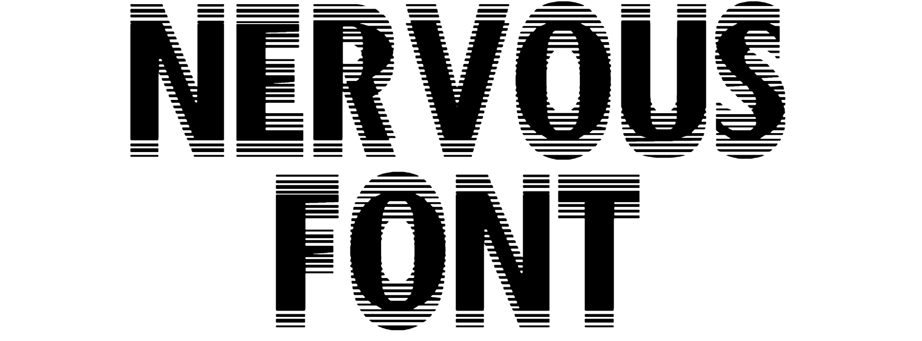 Nervous Font Download