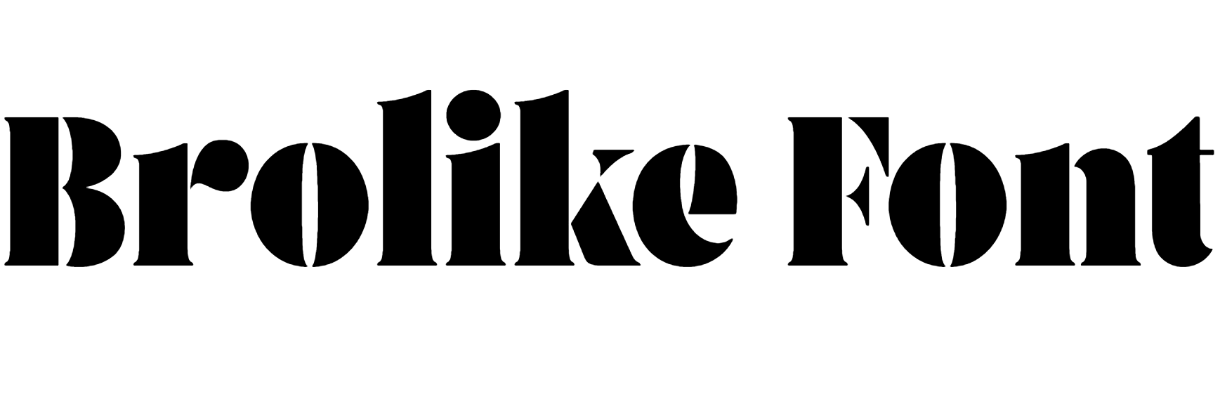 Brolike Font Download