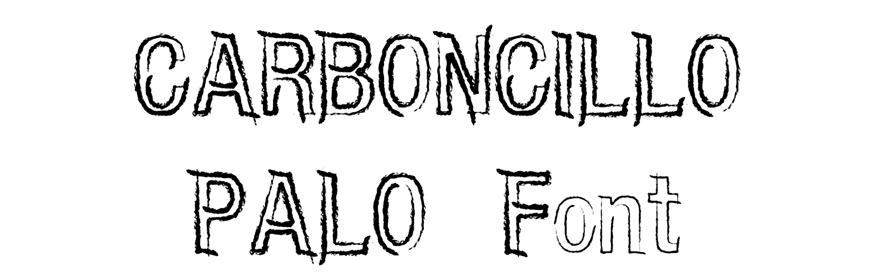 CARBONCILLO PALO Font Download