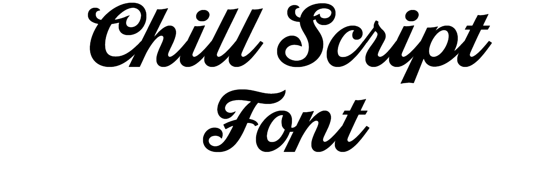 Chill Script Font Download