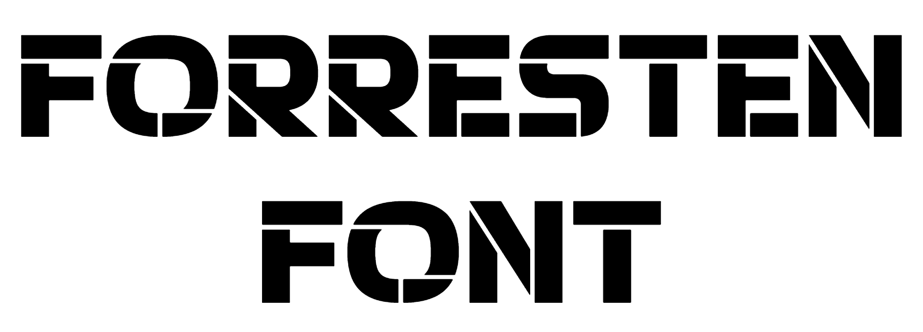 Forresten Font Download