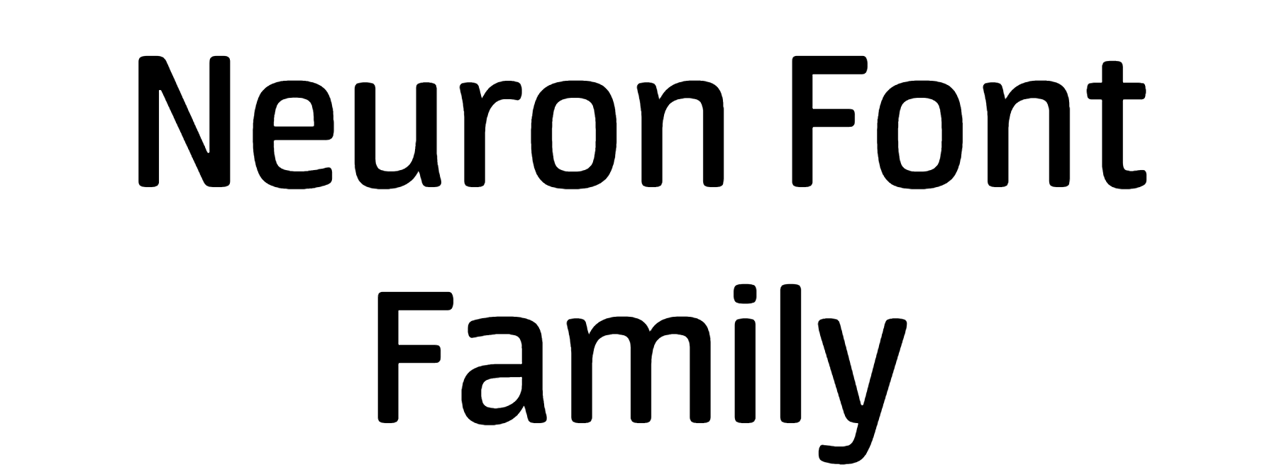 Neuron Font Free download