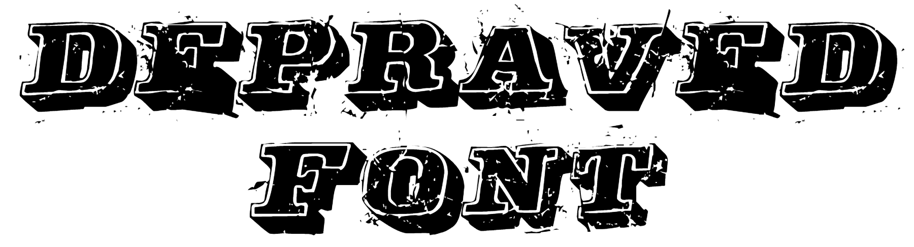 Depraved Font free download