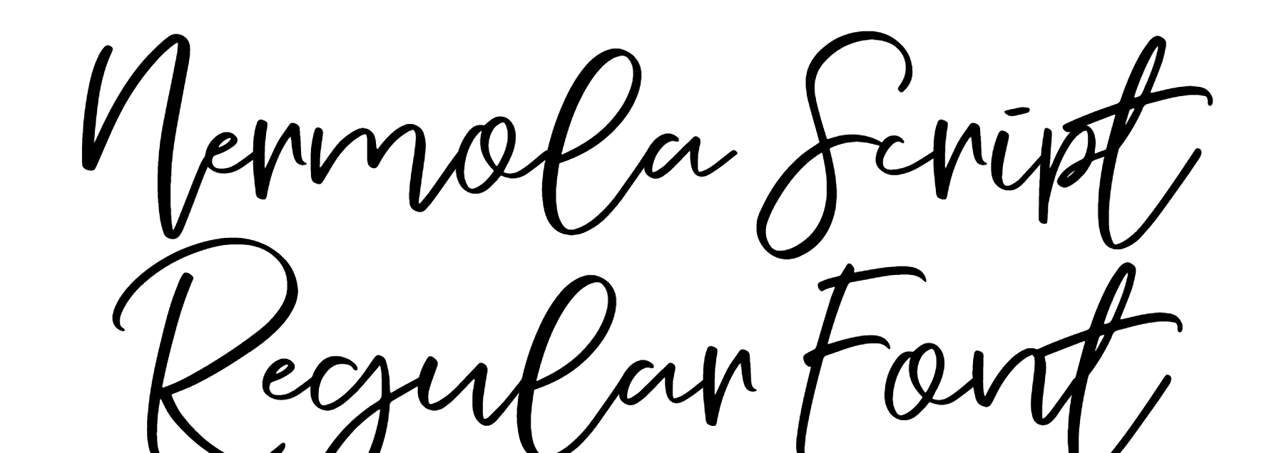 Nermola Script Regular Font free download