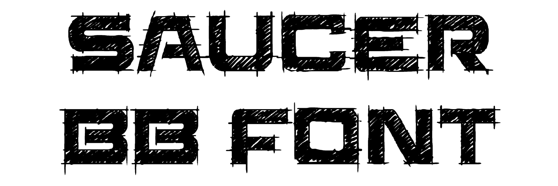 Saucer BB Font free download