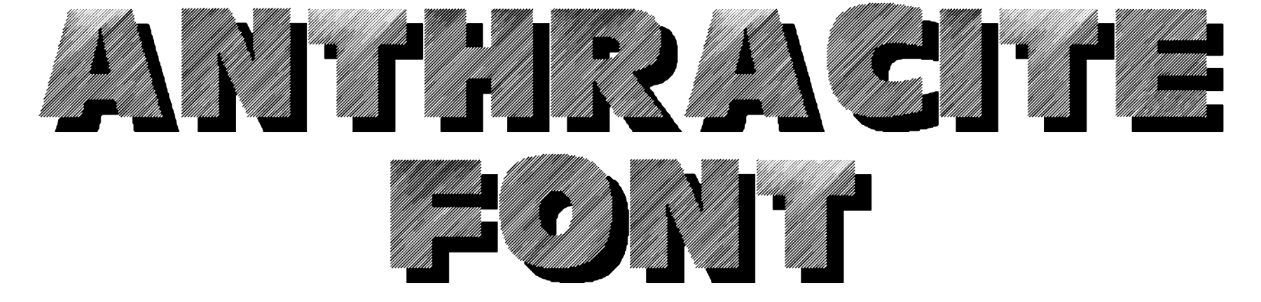Anthracite font download